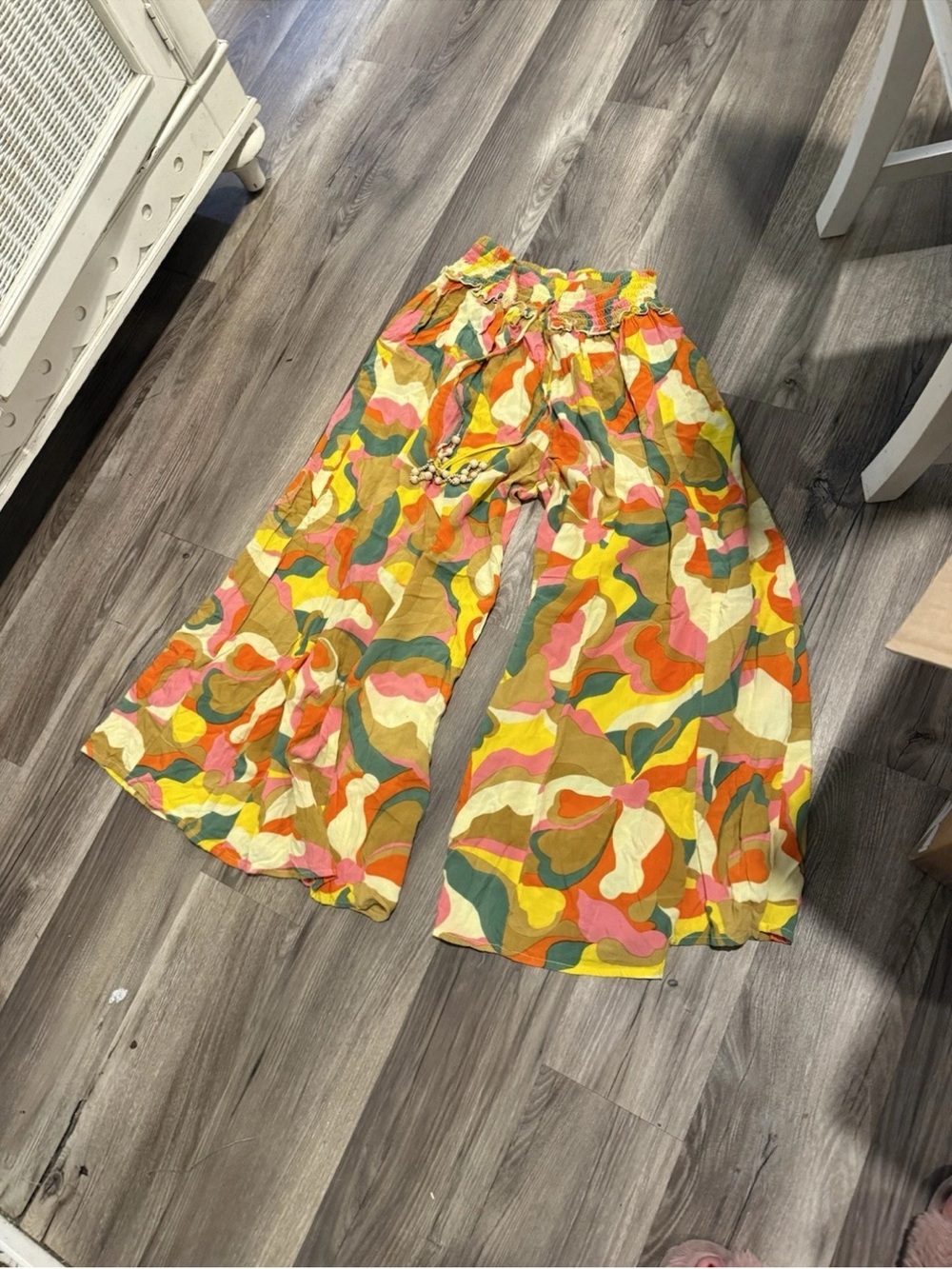 Women’s Tropical Multi-Color Swim Coverup Pants